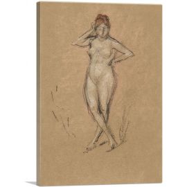 Nude Standing With Legs Crossed 1878