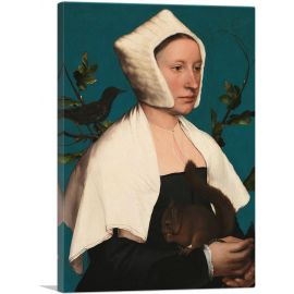 Portrait Of a Lady With a Squirrel And a Starling 1527