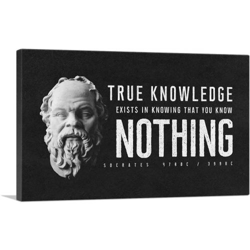 True Knowledge Exists in Knowing Socrates