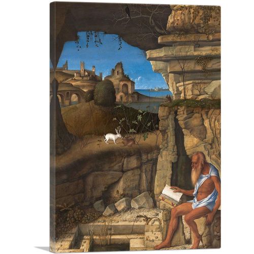 Saint Jerome Reading 1505