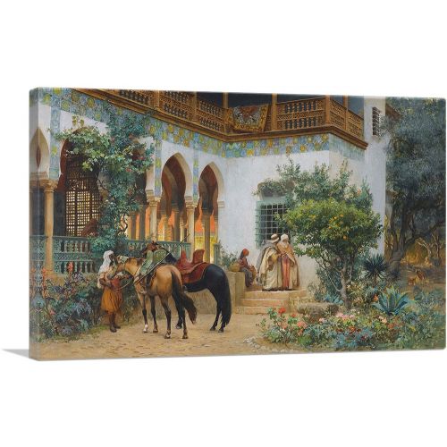 A North African Courtyard 1879