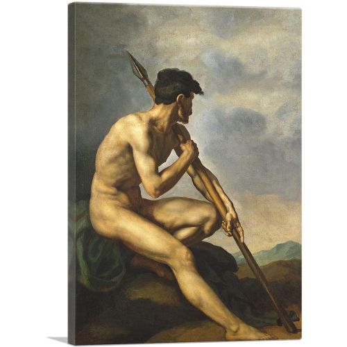 Nude Warrior With a Spear 1816