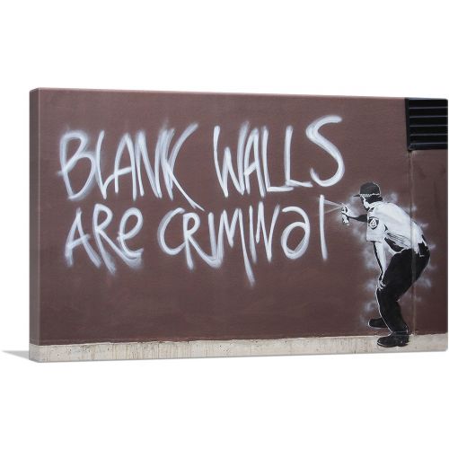 Blank Walls Are Criminal