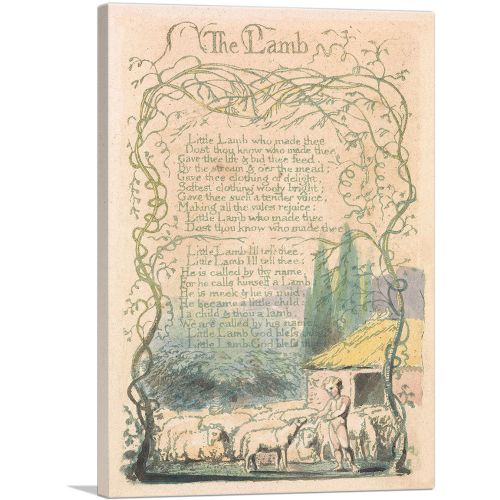Songs of Innocence and of Experience - The Lamb 1789