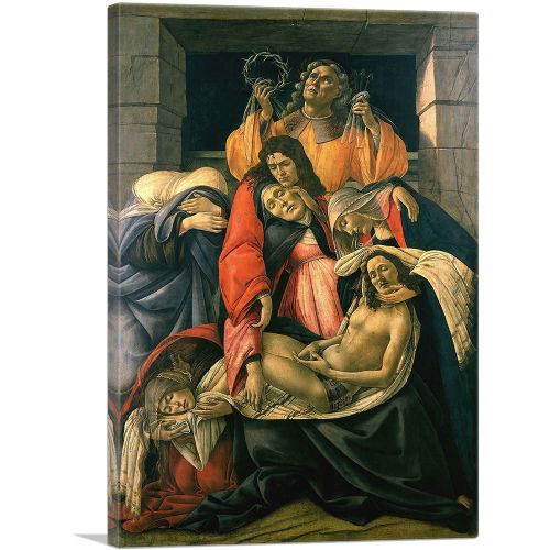The Lamentation over the Dead Christ with Saints 1495