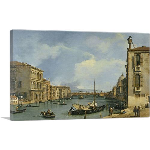 The Grand Canal from Campo di San Vio 1735