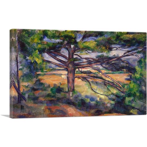 Great Pine Near Aix - Large Pine and Red Earth 1897