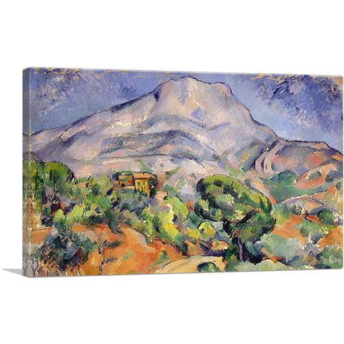 Mount Sainte Victoire View from the South West 1898