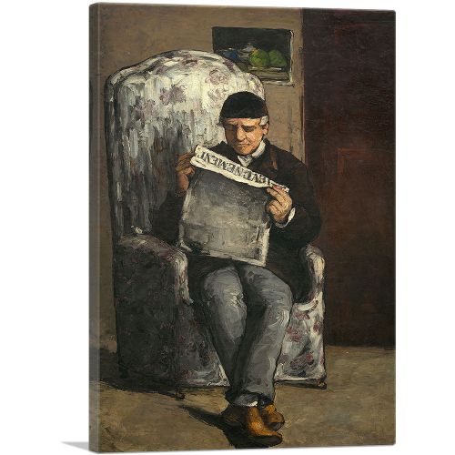 The Artist's Father Reading 1866