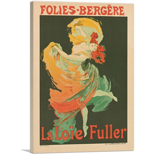 Loie Fuller at the Folies Bergere 1893
