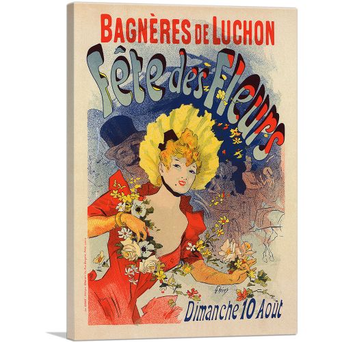Flower Festival at Bagneres De Luchon 1890