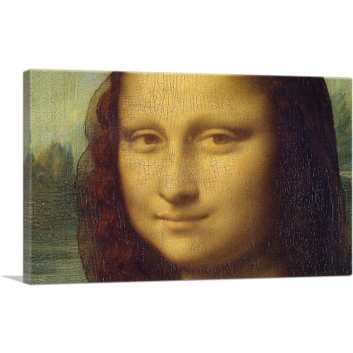 Mona Lisa - Face Detail 1503
