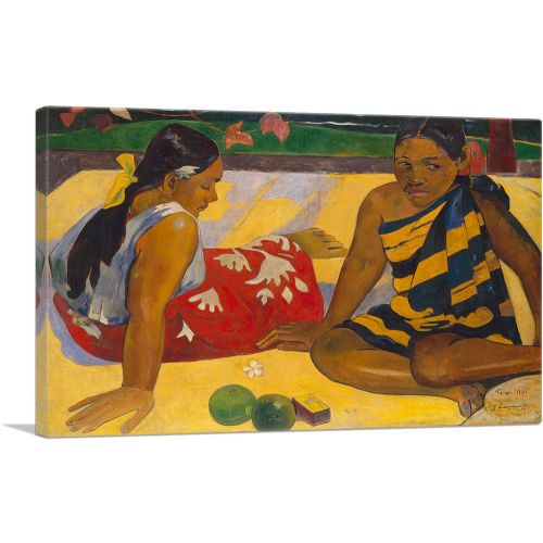Tahitian Women on the Beach 1891