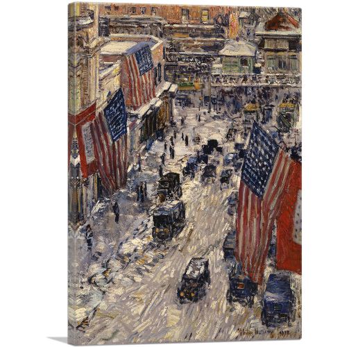Flags on 57th Street 1918