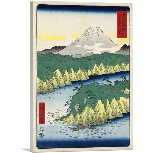 The lake in Hakone 1858