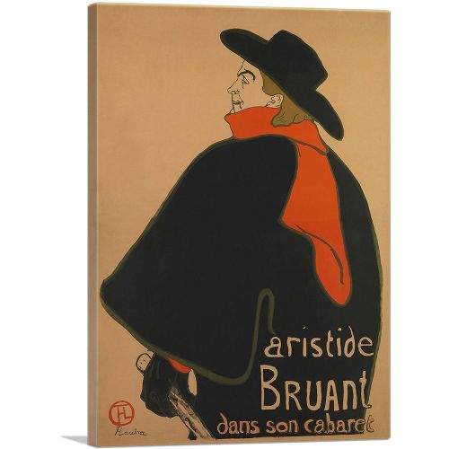 Aristide Bruant - at His Cabaret 1893