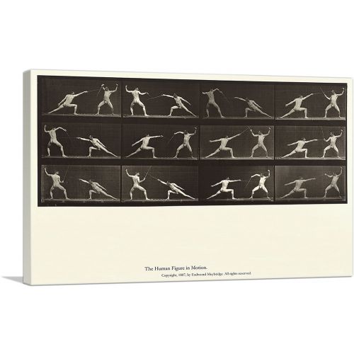 The Human Figure in Motion - Nude Men Fencing