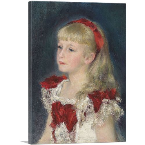 Mademoiselle Grimprel au Ruban Rouge 1880