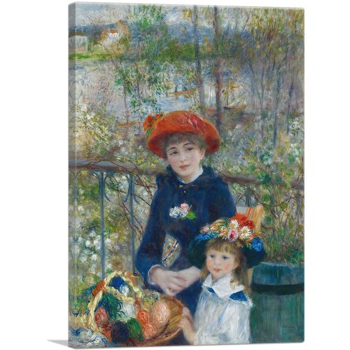 Two Sisters - On the Terrace 1881