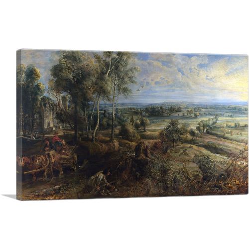 An Autumn Landscape With a View of Het Steen in the Early Morning 1636