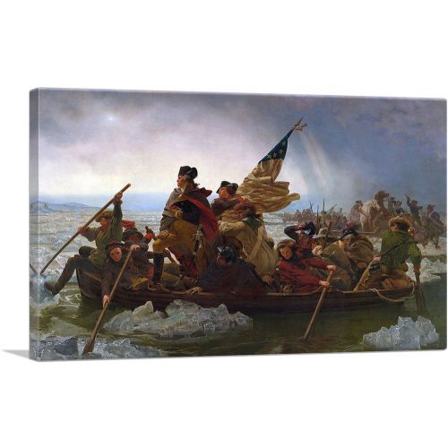Washington Crossing The Delaware 1851