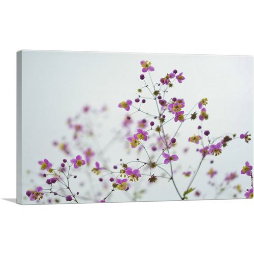 Wild Pink Flowers Home Decor Rectangle