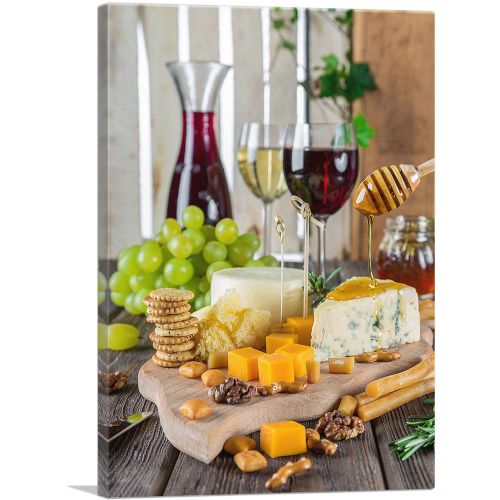 Cheese Platter Wine Restaurant decor