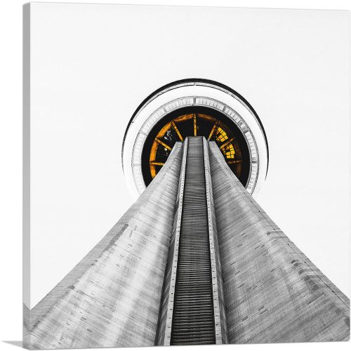 CN Tower From Below Toronto Canada