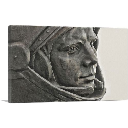 Russian Yuri Gagarin First Man in Space Statue
