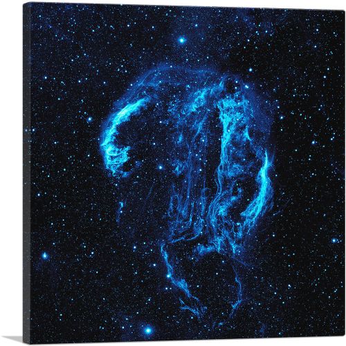 Cygnus Loop Nebula Hubble Telescope NASA Photograph