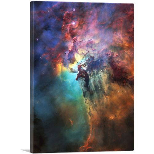 Hubble Telescope Lagoon Nebula