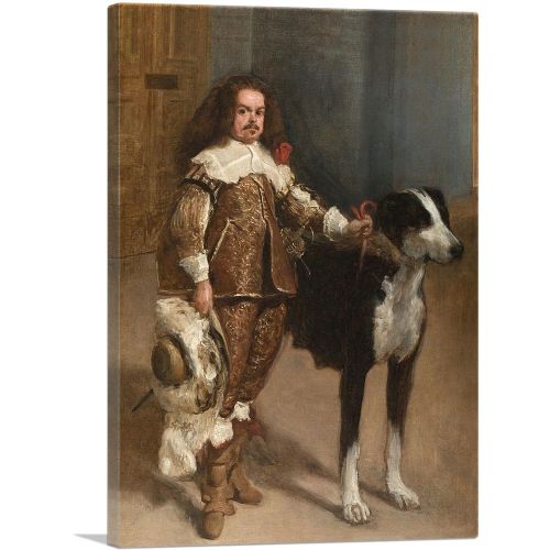 Dwarf With a Dog 1645