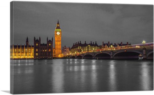 Big Ben London Bridge England Thames River
