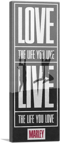 Love The Life You Live Motivational