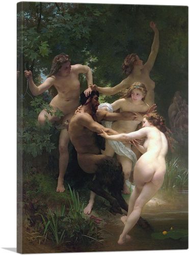 Nymphs And Satyr
