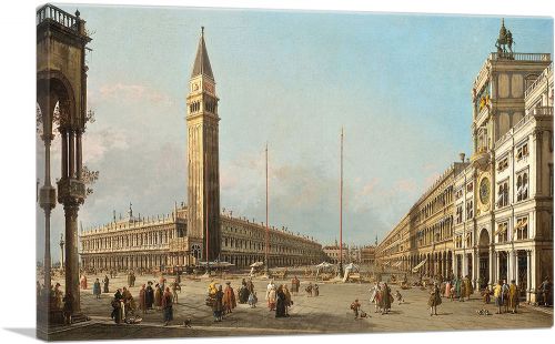 Canal Piazza San Marco Looking South and West
