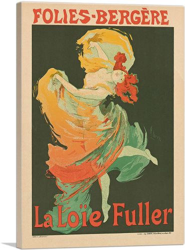 Loie Fuller at the Folies Bergere 1893