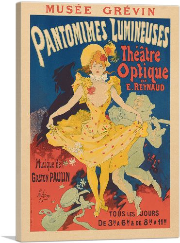 Pantomimes Lumineuses at the Musee Grevin 1892