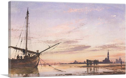 View Across The Lagoon - Venice Sunset