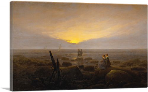 Moonrise over the Sea 1821