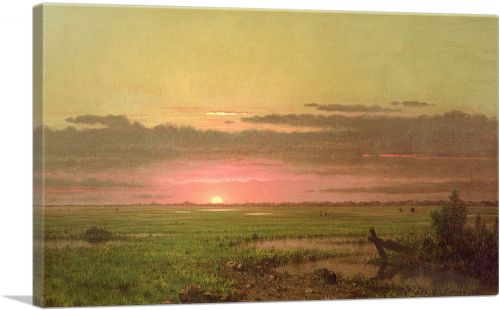Sunset Marshland