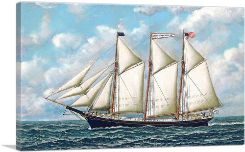 The Three-Masted American Schooner