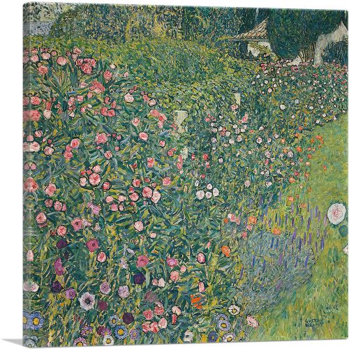 Garden of Flowers - Italian Horticultural Landscape 1917
