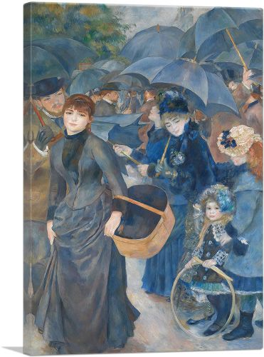 The Umbrellas 1886