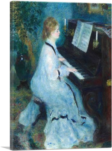 Woman at the Piano 1876