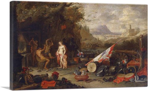 Venus At The Forge Of Vulcan 1662