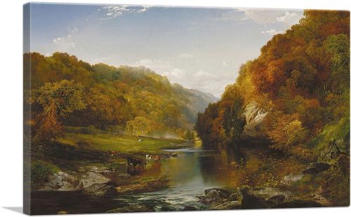 Autumn Afternoon Wissahickon 1864