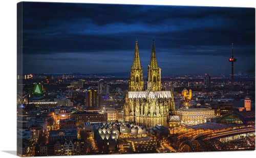 Cologne Cathedral in Germany Square