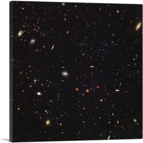 NASA Hubble Telescope View of Deep Space Thousands of Galaxies