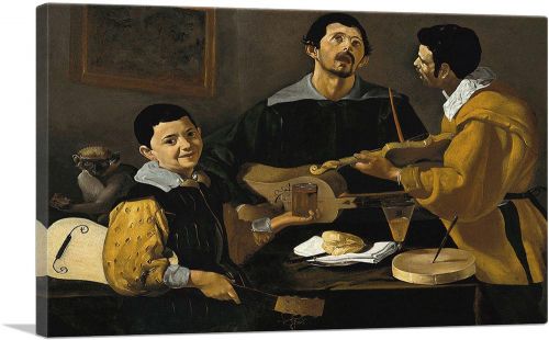 The Three Musicians 1618